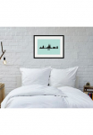 queence Paveikslas &raquo;K&ouml;ln Skyline&laquo; Deutschland | Geb&auml;ude | Kirche | K&ouml;ln | Stadt | St&auml;dte 1 Stk. dalys HD Premium Poster-Druck ir Holzrahmen