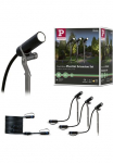 Paulmann LED Gartenstrahler &raquo;Plug & Shine&laquo; LED-Modul 4 Stk. Warmwei&szlig; LED-Modul 3000K 3vnt. rinkinys