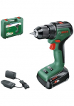 Bosch Home & Garden Akumuliatorinis suktuvas-gręžtuvas &raquo;UniversalDrill 18V-60&laquo; ir lagaminas su Akumuliatorinis 18V/2Ah ir įkroviklis