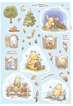 Komar Sienos lipdukai &raquo;Winnie the Pooh Adventures - Gr&ouml;&szlig;e 50 x 70 cm&laquo; selbstklebend Sienų lipdukai vaikų kambario baldų komplektas