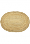 carpetfine Kilimas kilimas &raquo;Juteteppich Luca&laquo; rechteckig 13 mm auk&scaron;tis nat&uuml;rliches Pflanzenmaterial von Hand gewebt Boho Style