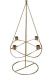 AM Design Ant Design Adventsleuchter &raquo;Weihnachtsdeko&laquo; žvakidė su stovu i&scaron; metalas auk&scaron;tis ca. 495 cm