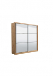 INOSIGN Spinta su stumdomomis durimis &raquo;Navara drabužių spinta su veidrodis W&auml;scheschrank&laquo; su kompletter Spiegelfront FSC&reg;-zertifiziert 2135x2155x61cm