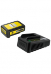 K&Auml;RCHER Akumuliatorinis Rinkinys &raquo;&raquo;Starter Kit Battery Power 18/25&laquo;&laquo; 18 V 25 Ah ir įkroviklis