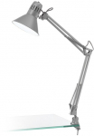 EGLO Stalinis &scaron;viestuvas &raquo;FIRMO Klemmlampe exkl. lemputės E27 su Schraub-Klemme&laquo; E27 &Scaron;viestuvas tvirtinamas prie stalo Leselampe Schalter schwenkbarer Kopf H&ouml;he: 73cm