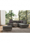 sit&more Kampinė sofa &raquo;Padua L-Form&laquo; su Sitztiefenverstellung Armteilfunktion ir spyruoklės