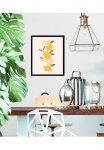 queence Paveikslas &raquo;Citrus Dream&laquo; Essen | Kunst | Lebensmittel | Obst | Obst paveikslas/nuotrauka 1 Stk. dalys gerahmt