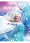 Komar Paveikslas &raquo;Frozen 2 Elsa Action&laquo; Disney 1 Stk. dalys paveikslas zur dekoracija im vaikų kambario baldų komplektas - be grotelės