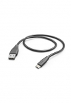 Hama USB-Kabel &raquo;USB-Kabel įkrovimo kabelis USB-A - USB-C 15 m Schwarz&laquo;