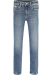 Calvin Klein Jeans Calvin KLEIN Džinsai Siaurėjantys džinsai &raquo;Mr Aptempti Mid Blue Pws Denim&laquo; dėl Vaiki&scaron;ki iki 16 Jahre ir im 5-Pocket-Style