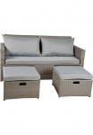 Garden Pleasure Gartenlounge-Set &raquo;MALTA&laquo; 4 Stk. dalys