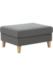 ATLANTIC home collection Kojų kėdutė &raquo;Mailo&laquo; Ma&szlig;e (BxTxH): 88x69x45 cm su Massivholzf&uuml;&szlig;en