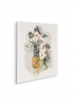 Komar Paveikslas ant drobės &raquo;Ananas M&ucirc;r - Gr&ouml;&szlig;e 60 x 60 cm&laquo; Natur 1 Stk. dalys Paveikslas mi Echtholzrahmen