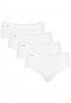 sloggi Kelnaitės &raquo;Basic+&laquo; 4vnt. Pack perfekter Kėdė feminin Baumwollmischung Single trikotažas &scaron;velnus