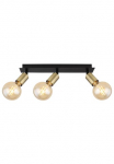GLOBO LIGHTING Lubinis &scaron;viestuvas &raquo;LILIANA&laquo; E27 1 Stk. Deckenstrahler/altmessing/Flur/Wohnzimmer