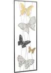 HOFMANN LIVING AND MORE Wanddekoobjekt Sienos dekoracija i&scaron; metalas Motiv Schmetterlinge