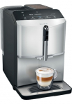 SIEMENS Kavos virimo aparatas &raquo;EQ300 TF303E01 viele Kaffeespezialit&auml;ten OneTouch-Funktion&laquo; benutzerfreundliches Display Keramikmahlwerk daylight silber