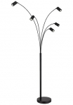 GLOBO LIGHTING Pastatomas &scaron;viestuvas &raquo;ROBBY&laquo; GU10 1 Stk. Pastatomas &scaron;viestuvas Design žibintas Wohnzimmer Wohnbereich