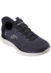 Skechers Slip-On Sportbačiai &raquo;SUMMITS-KEY PACE&laquo; batai Sportinio stiliaus batai pusbačiai in veganer Verarbeitung