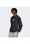 adidas Originals Mar&scaron;kinėliai ilgomis rankovėmis &raquo; ADICOLOR tinklelis LONGSLEEVE&laquo; regul&auml;rer sukirpimas pflegeleicht su Mar&scaron;kinėliai apvalia i&scaron;kirpte
