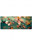 Artland Stiklinis paveikslas &raquo;Japanische Kirsch Sakura Blumen&laquo; gėlės 1 Stk. dalys in padėties dydžiai