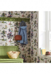 Joules Tapetai &raquo;Woodland Scene Dawn Grey&laquo; botanisch glatt botanisch