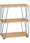 KESPER&reg; Lentyna &raquo;mit 3 Ablagefl&auml;chen sonoma Eiche FSC zertifiziert&laquo; 1 Stk. dalys Ma&szlig;e: 615 x 315 x 712 cm