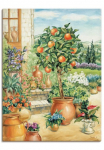 Artland Paveikslas &raquo;Orangenbaum im Garten&laquo; Garten 1 Stk. dalys kaip Alubild Paveikslas ant drobės in verschied. dydžiai