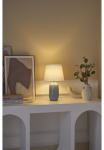 Pauleen Stalinis &scaron;viestuvas &raquo;Glowing Hug max20W Blau/Beige 230V Stoff/Keramik&laquo; E14 E14