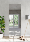 OTTO home Batų spintelė &raquo;SMILE auk&scaron;tis 184 cm Wei&szlig; blizgus pavir&scaron;ius lackiert su 2 Spiegelt&uuml;ren&laquo; batų lentyna su 7 Ebenen Metallgriff viel daiktadėžė 4 Grindų danga variabel
