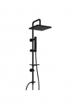 welltime Stangenbrause-Set &raquo;LINA&laquo; Du&scaron;o galvutė su Muilinė 20 cm Kantenl&auml;nge.