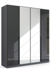 rauch Spinta &raquo;Kleiderschrank spinta Kabykla Ankleide MODERN BY QUADRA SPIN&laquo; Breiten: 181/226/271 cm auk&scaron;tis 210 cm su veidrodis ir auk&scaron;ta kokybė Glasfront Stangengriff pagamintas in GERMANY