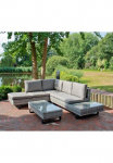 Garden Pleasure Gartenlounge-Set &raquo; Lounge-Eckgruppe &raquo;CADIZ&laquo;&laquo; 3 dalys dalys 2 Sofas stalas LxB: 110x55 cm