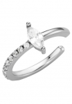 Firetti Auskaras &raquo;Schmuck Dovanų Silber 925 Ear Cuff&laquo; su Zirkonia (synth.)