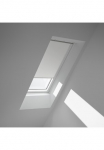 VELUX Verdunklungsrollo &raquo;DKL PK06 1025SWL&laquo; verdunkelnd Verdunkelung be Bohren in F&uuml;hrungsschienen wei&szlig;e F&uuml;hrungsschienen & Rankena