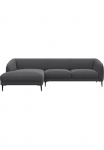 FLEXLUX Kampinė sofa &raquo;Belle Designsofa L-Form B/T 288/149 cm&laquo; Skandinavisches Design in auk&scaron;ta kokybė Verarbeitung