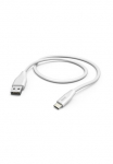 Hama USB-Kabel &raquo;Ladekabel USB laikmena A ant USB laikmena C 15 m Wei&szlig;&laquo; USB laikmena Typ A | USB-C 150 cm