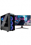 CAPTIVA Gaming-PC-Komplettsystem &raquo;Highend Žaidimų I84-090 TFT Bundle&laquo; 605 &Prime; Intel&reg; Core i5 Nvidia 32 GB RAM 1.000 GB SSD