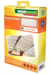 Windhager Tentas nuo saulės &raquo;f&uuml;r Seilspanntechnik zur Beschattung von Wintergarten ir Terrasse&laquo; Apsauga nuo saulės erh&auml;ltlich in 270 x 140 cm arba 420 x 140 cm uni-wei&szlig;