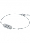 MICHAEL KORS Аpyrankė &raquo;Schmuck Dovanų Silber 925 apyrankė PAV&Eacute; EMPIRE LINK&laquo; su Zirkonia (synth.)