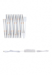Paulmann LED-Streifen &raquo;MaxLED 500 Basis rinkinys 15m Daylight 10W 230/24V silber Kunststoff&laquo; 1 Stk.-flammig Full-Line COB 6500K