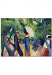 Artland Paveikslas &raquo;Promenade. 1913&laquo; Gruppen & Familien 1 Stk. dalys kaip Paveikslas ant drobės Plakatas in verschied. dydžiai
