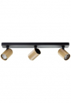 Brilliant Lubinis &scaron;viestuvas &raquo;Marty&laquo; GU10 1 Stk. Warmwei&szlig; Spotbalken schwenkbar 12x53x9cm GU10 345lm schwarz/matt gold
