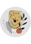 Komar Fototapetas &raquo;Vlies selbstklebend - Winnie the Pooh Smile - Gr&ouml;&szlig;e 125 x 125 cm&laquo; ra&scaron;tuotas glatt vaikų kambario baldų komplektas