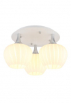 GLOBO LIGHTING Lubinis &scaron;viestuvas &raquo;MAXY&laquo; E27 1 Stk. Deckenlampe/Glas klar/Acrylkristalle/Wohnzimmer/Esszimmer/elegant