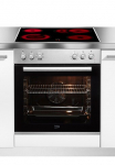 BEKO Elektrinė kaitlentė ir orkaitė Įmontuojama kaitlentė ir orkaitė &raquo;BBUE12020X&laquo; su I&scaron;traukiami bėgeliai nachr&uuml;stbar katalytische Reinigung rinkinys 1 Stk. dalys Gleichm&auml;&szlig;ige Kar&scaron;to oro dėl perfekte Ergebnisse dank Aeroperfect