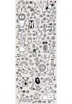 Komar Tapetai &raquo;Digitaldruck Vlies - Scribble Park Panel - Gr&ouml;&szlig;e 100 x 250 cm&laquo; ra&scaron;tuotas glatt Wohnzimmer miegamojo kambario baldai