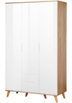 OTTO home Drabužių spinta &raquo;Lund Schlafzimmerschrank Bestseller im skandinavischem Design&laquo; prie&scaron;kambario spinta su Premium Innenausstattung plotis 120cm