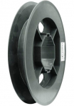 SCHELLENBERG Rollladen-Gurtscheibe &raquo;Maxi dėl 23 mm Gurtbreite ir 60 mm Achtkantwelle&laquo; 1 Stk. dalys passendes Rollladenkasten-Zubeh&ouml;r skersmuo der Scheibe 19 cm