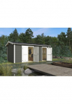 Nordic Holz Nordic mediena sodo namelis &raquo;2-Raum Haus Tuvalu XL&laquo;